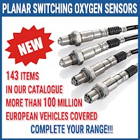 PLANAR SWITCHING OXYGEN SENSORS