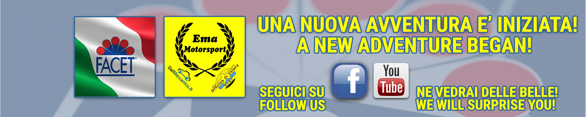 Facet sui social network con Ema Motorsport!